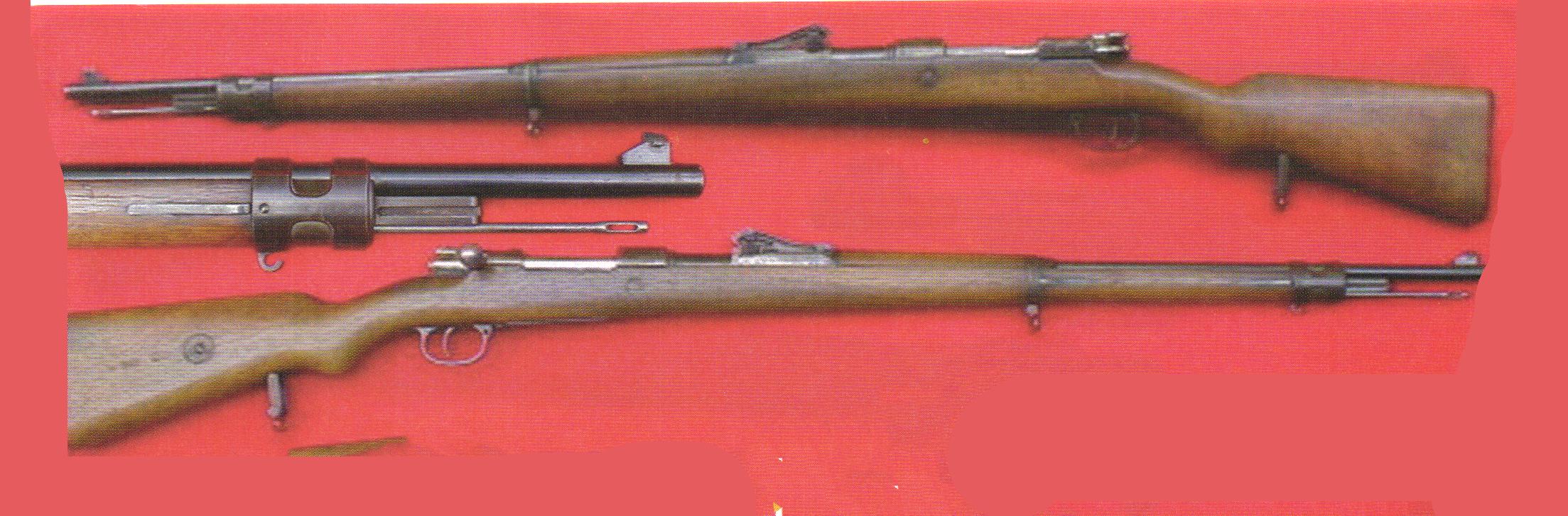 德国毛瑟步枪,德国全部毛瑟步枪