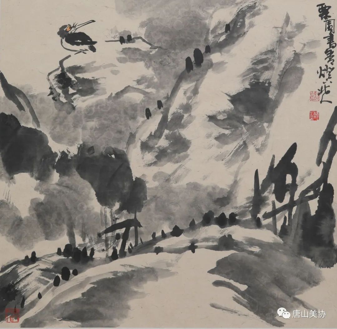 大美唐山展,展现唐山新时代绘画作品