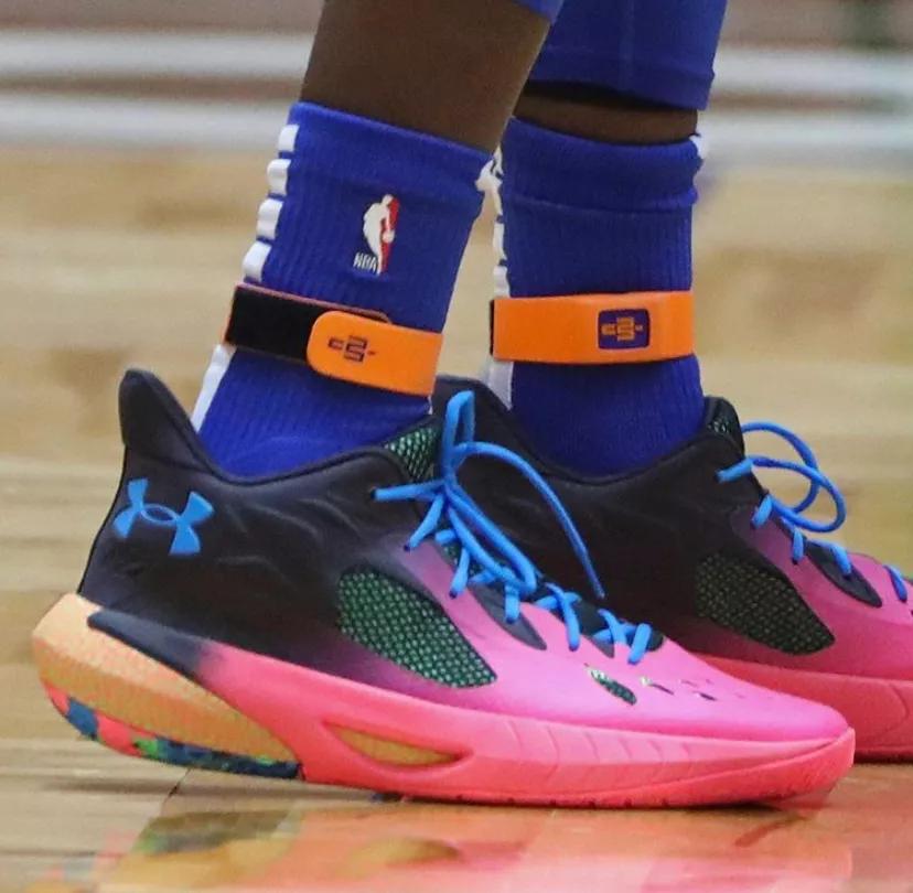nba球员上脚aj36塔图姆,海沃德16-17赛季上脚战靴
