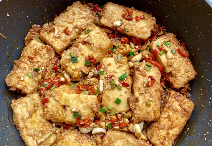 豆腐怎么炒不容易烂,豆腐一煎就碎