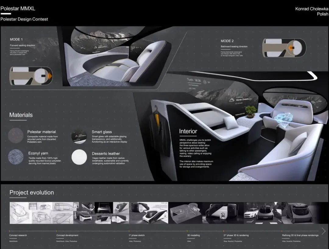 polestar的车型设计,polestar极星思远