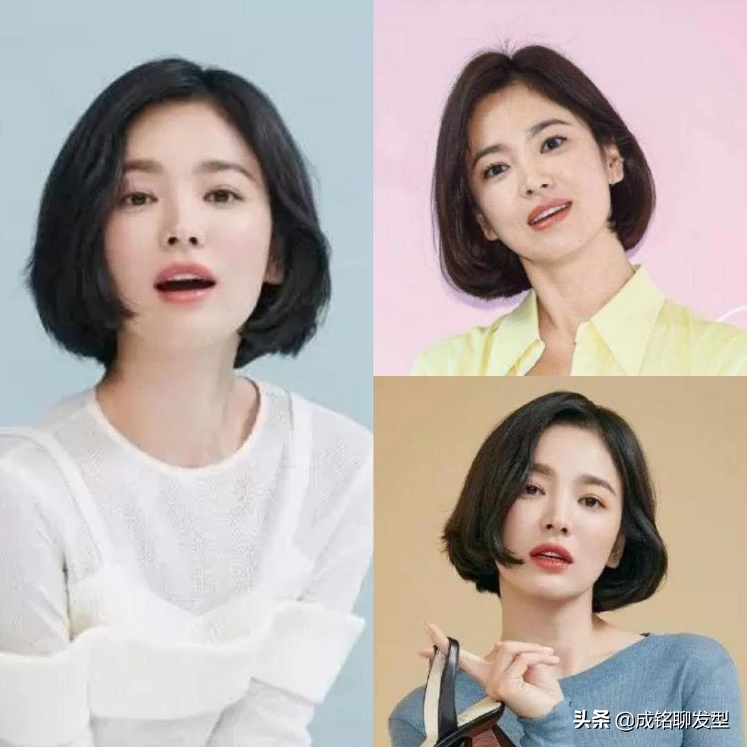 40岁国字脸女士适合什么短发型,40岁国字脸女性适合什么发型