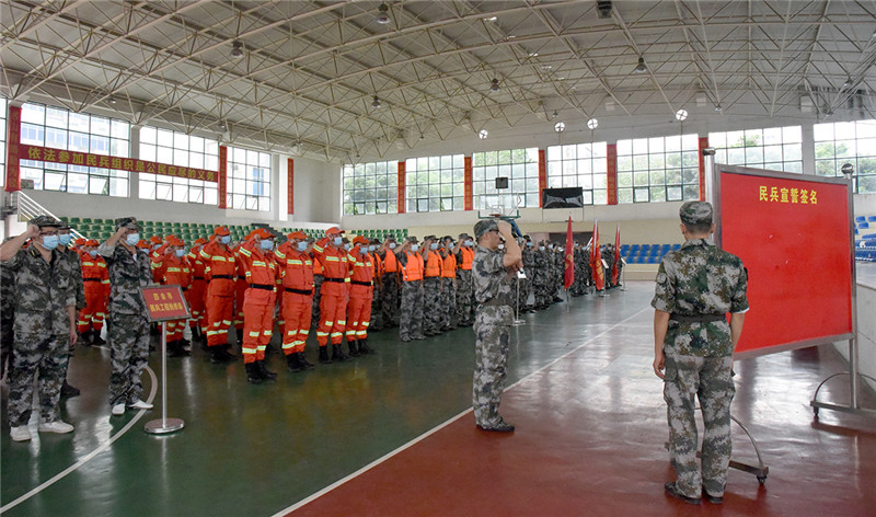 多部门协同联动抓紧民兵整组,推动民兵整组工作提质增效