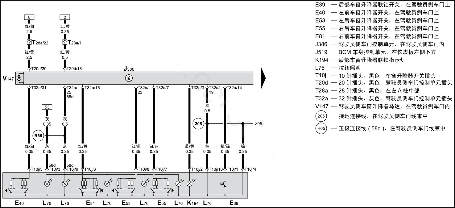 大众途观无钥匙进入维修案例,途观左前门锁坏了怎么打开车门