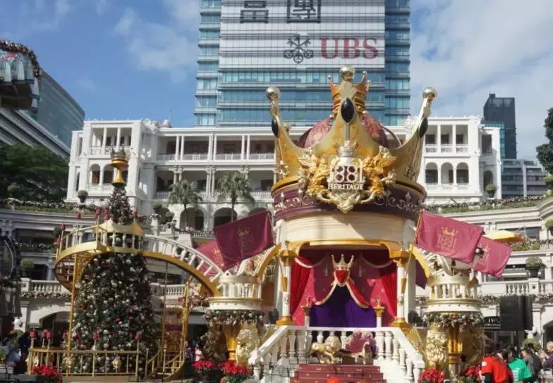 香港海滨长廊圣诞节,香港圣诞打卡地唯美视频