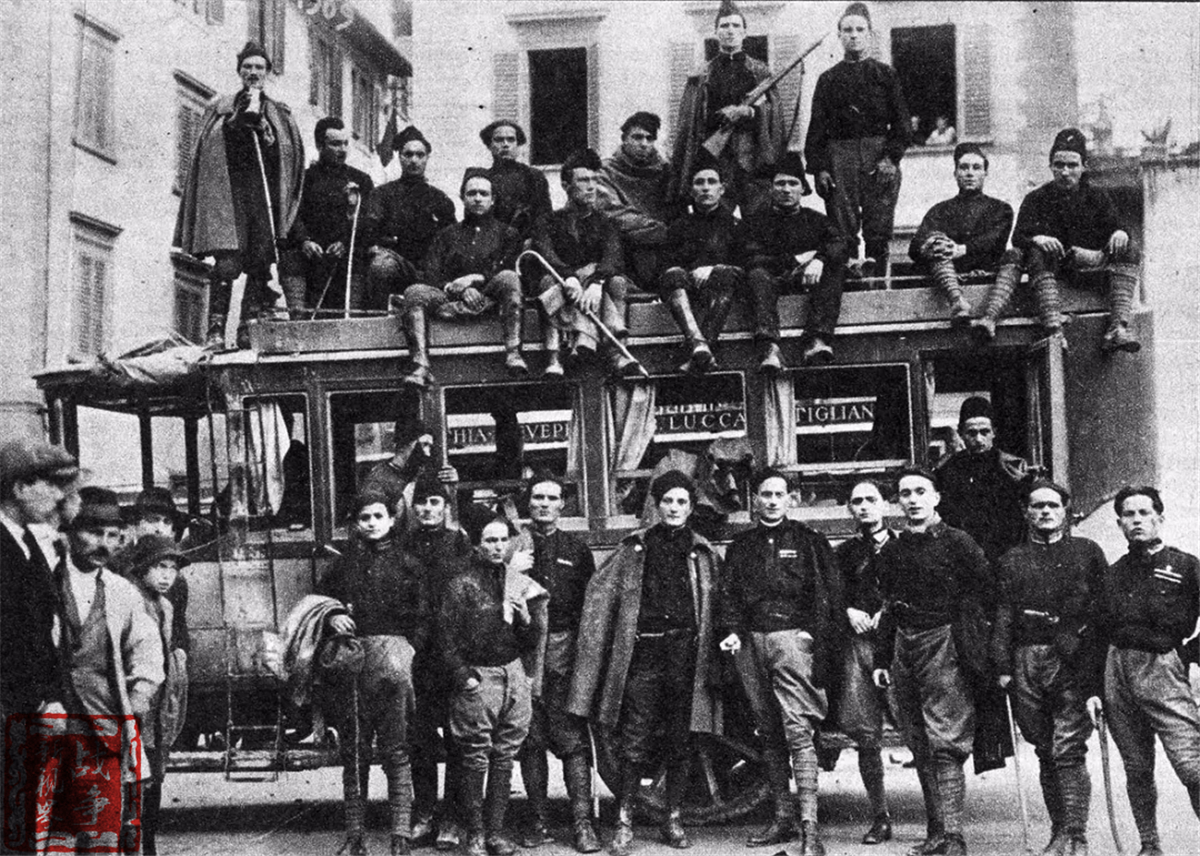 进军罗马墨索里尼,墨索里尼向罗马进军