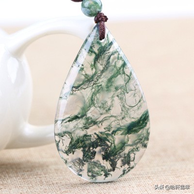 飘花翡翠和水草玛瑙的区别,飘花水草玛瑙值钱吗