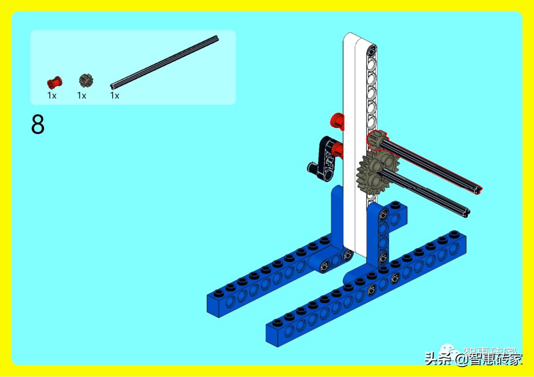 全国青少年机器人技术等级考试（一级）：烤肉架