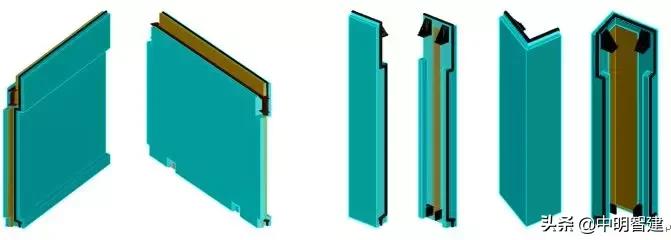 室内无露柱露梁的钢结构住宅预制外墙体系