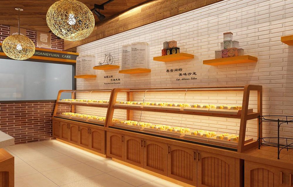 专业面包店装修设计,成都面包店装修设计
