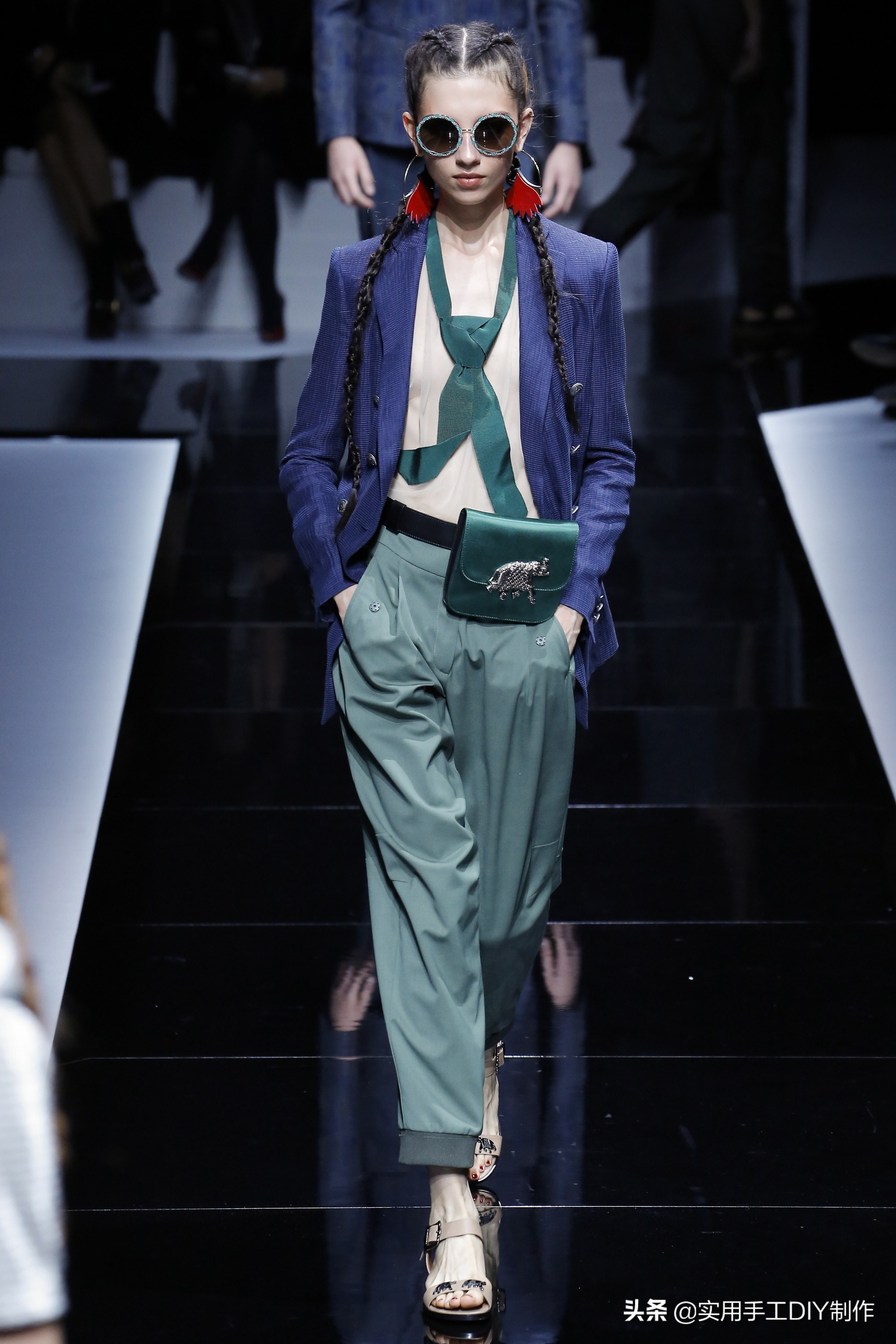 夏时装周emporioarmani秀场,春夏时装周emporioarmani