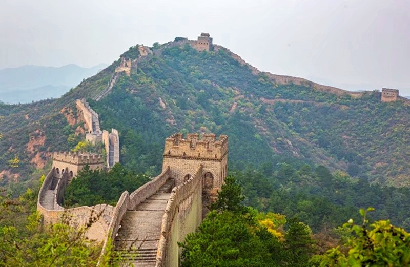 金山岭长城波澜壮阔,拍金山岭长城