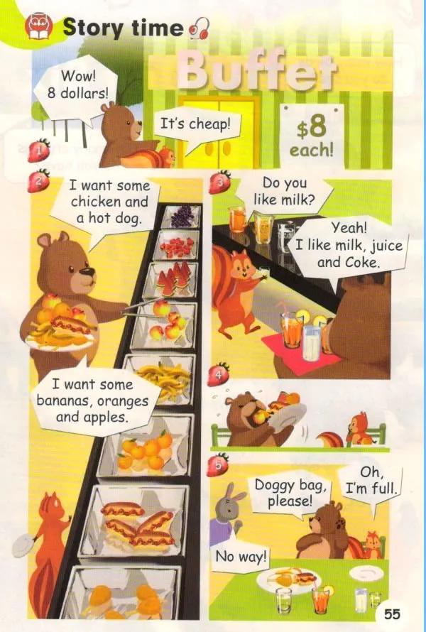 PEPB2U5DoyoulikepearsstorytimeBuffet教学设计