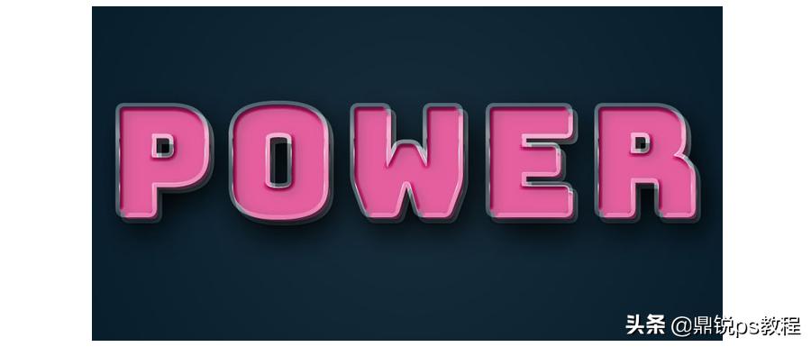 夜晚字体发光效果ps,字体ps发光