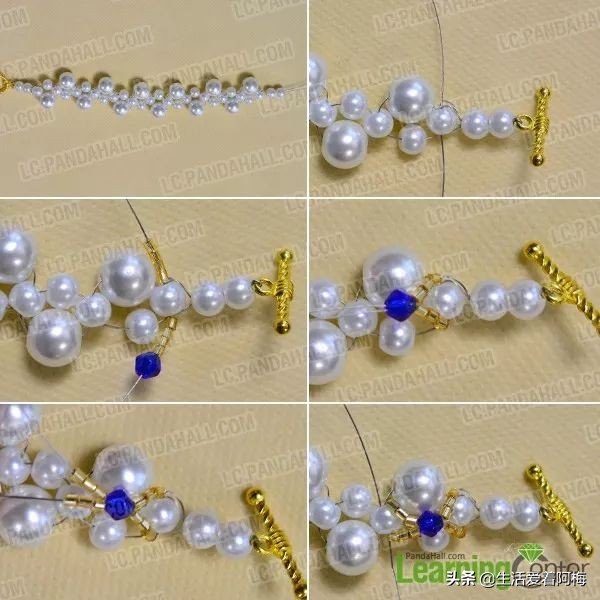 各种珠子串手链的教程,价值不菲的手链