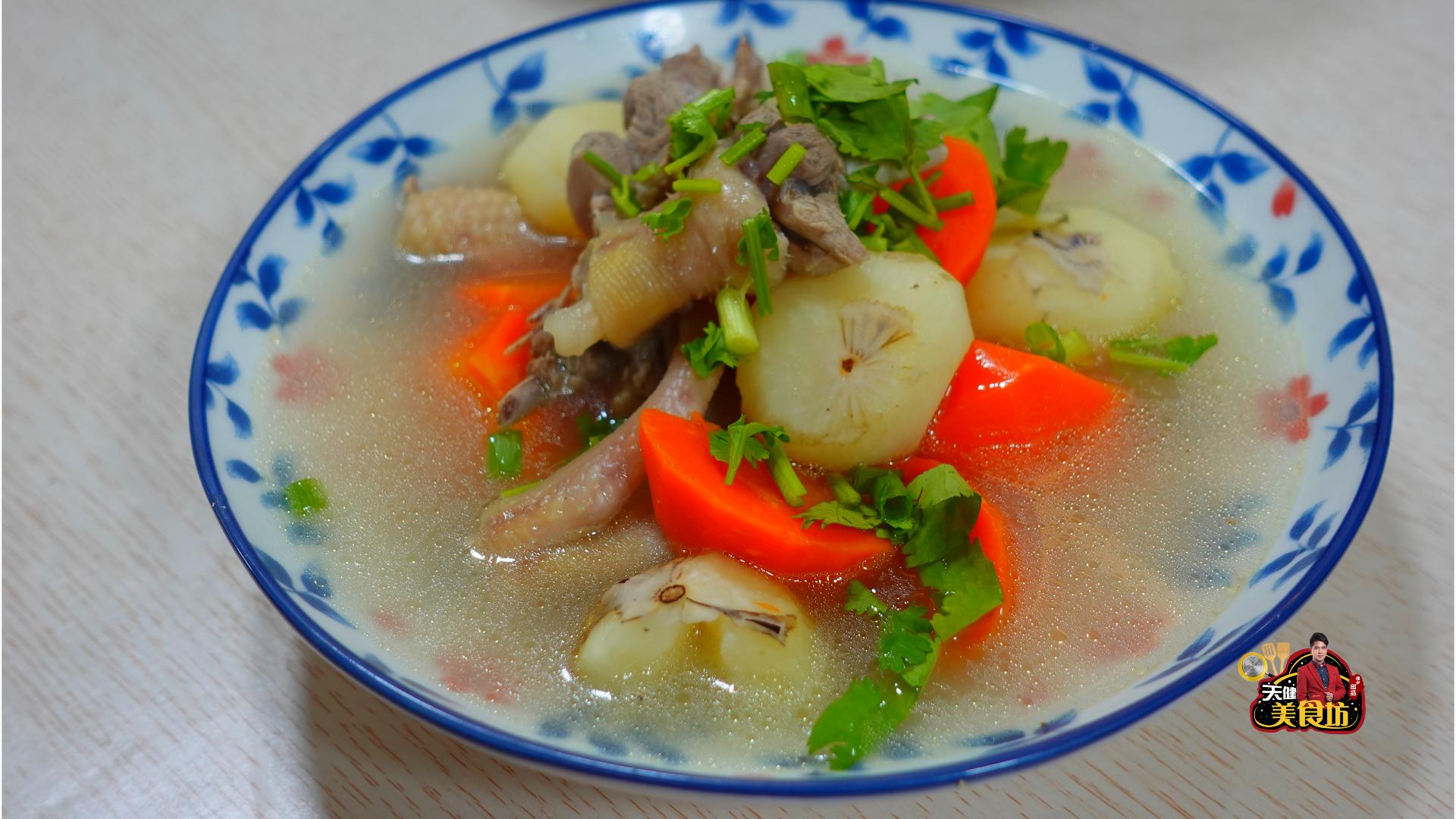 老鸭汤荸荠的家常做法,广式清炖老鸭汤的家常做法大全