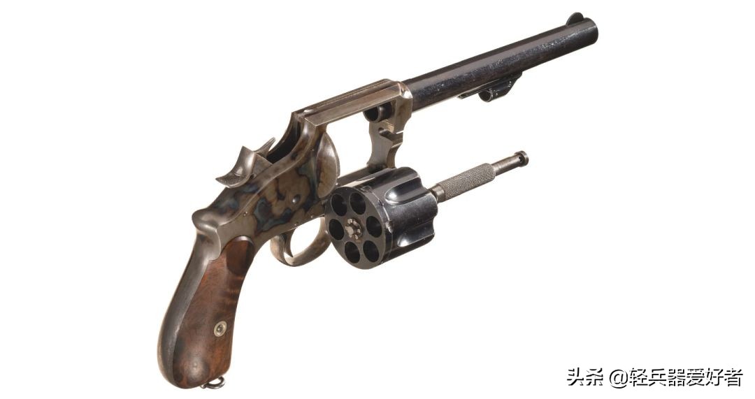 形状奇特的转轮手枪,摆出式转轮手枪