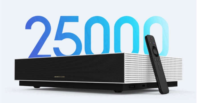 性价比神机百元,峰米4kcinemapro激光电视