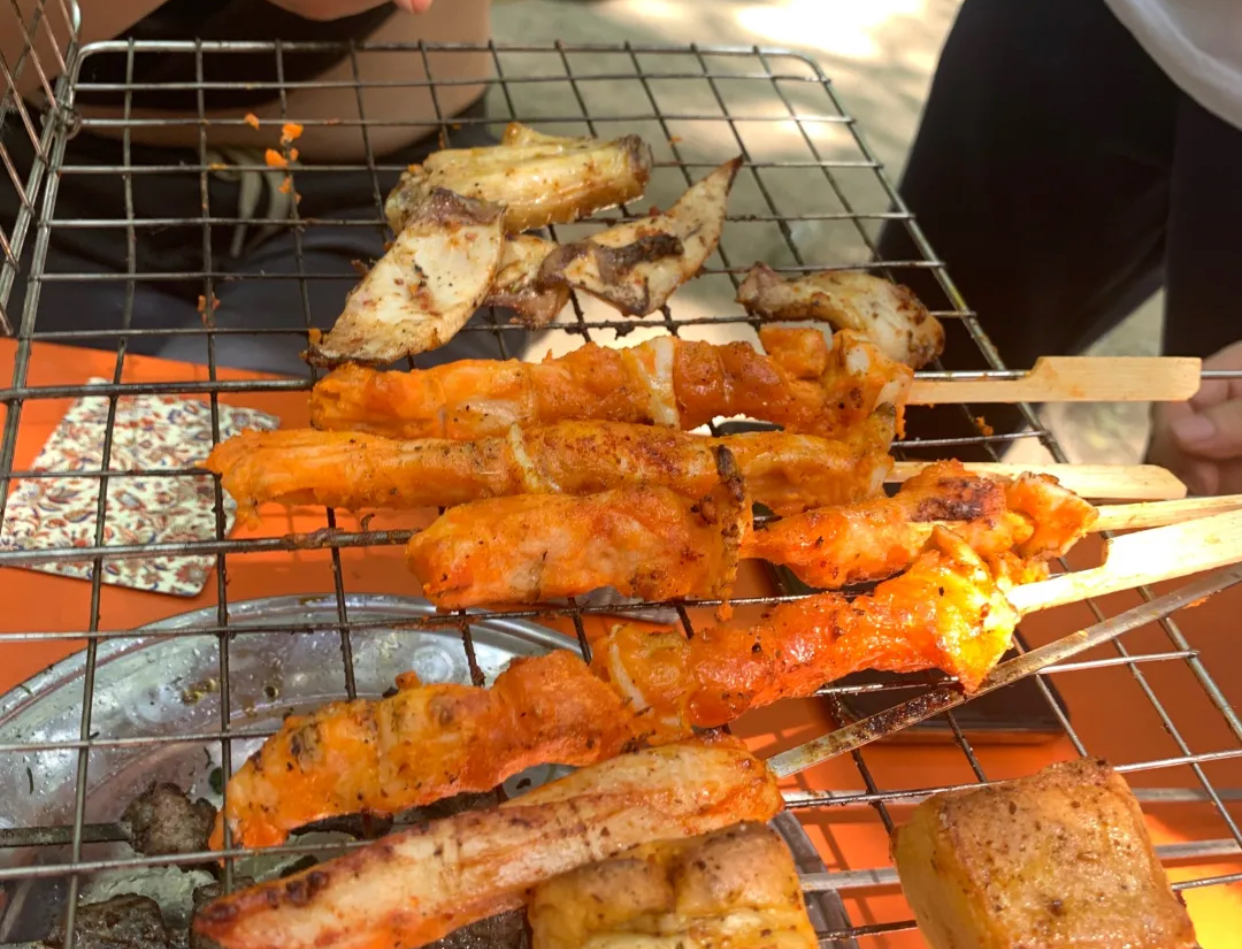 秦岭自带食材烧烤的地方,秦岭附近可以烧烤的地方