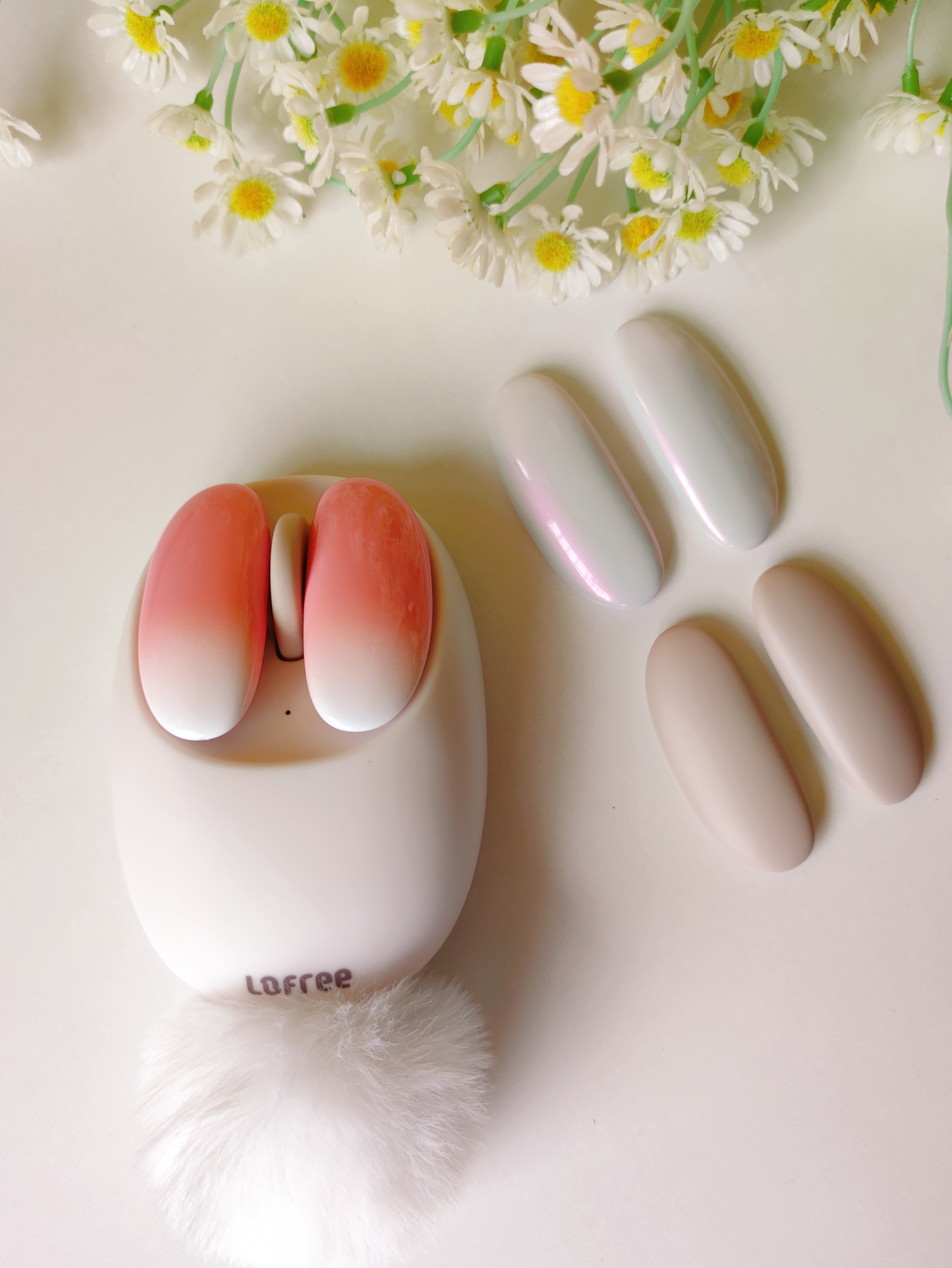 lofree洛斐无线蓝牙鼠标配对,洛斐小瓣鼠标和薯片鼠标对比