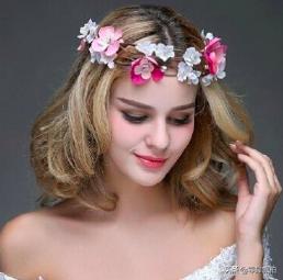 短发新娘造型2020视频教程,2020年韩式短发低盘新娘造型