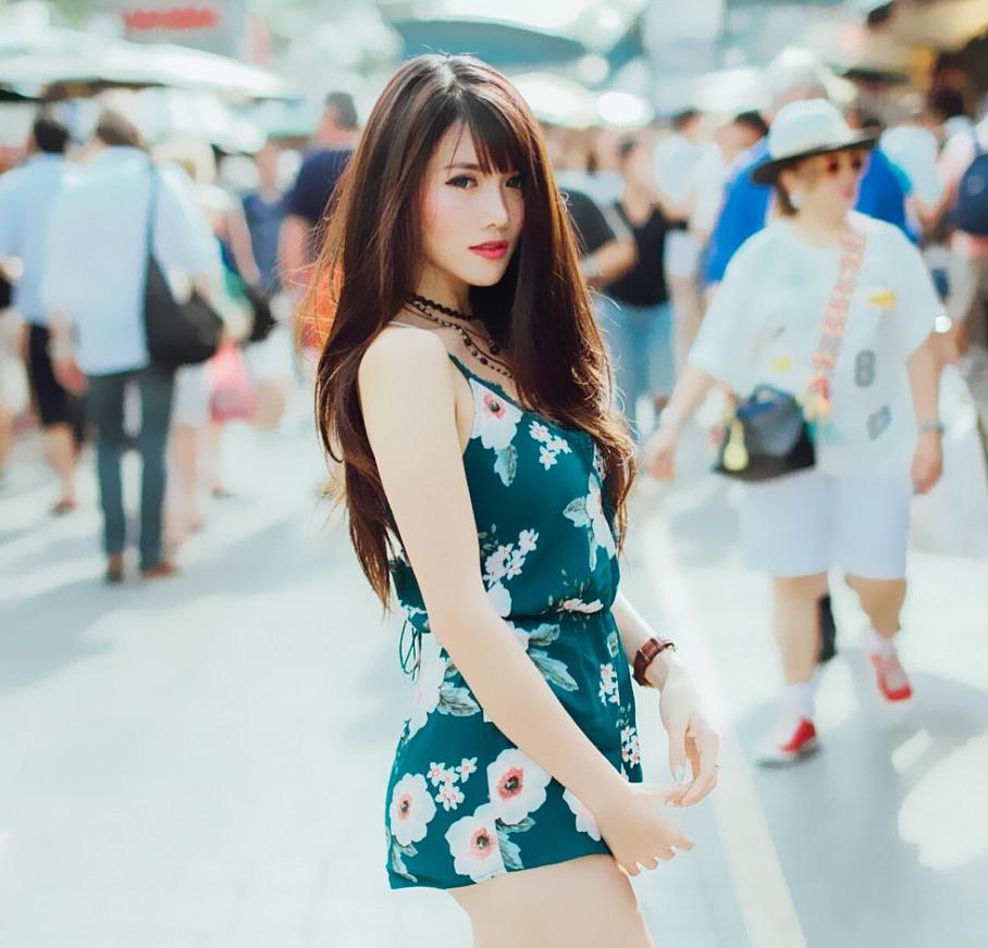 泰国甜心蜜桃味,泰国甜心的穿搭