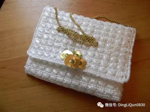 塑料袋编拖鞋,毛线编织浴花袋