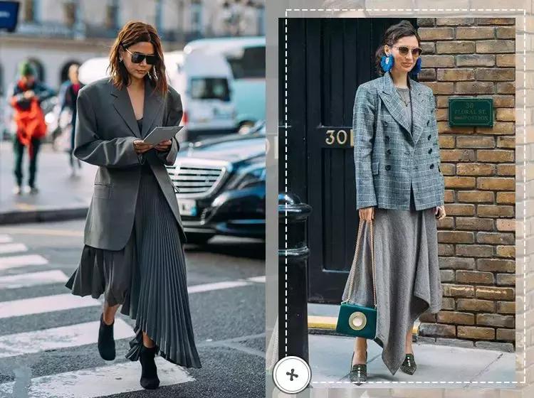 早春绝美穿搭中长款外套,开春必备外套推荐潮