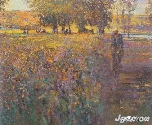 干货油画的入门技法,白羽平油画风景技法