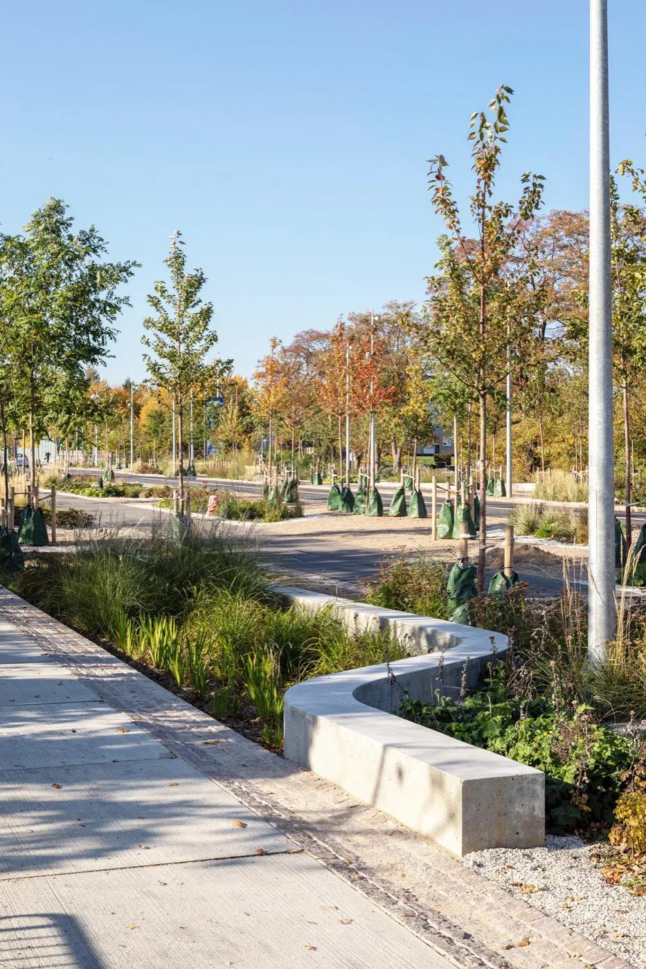 道路设计效果图,个性路面设计