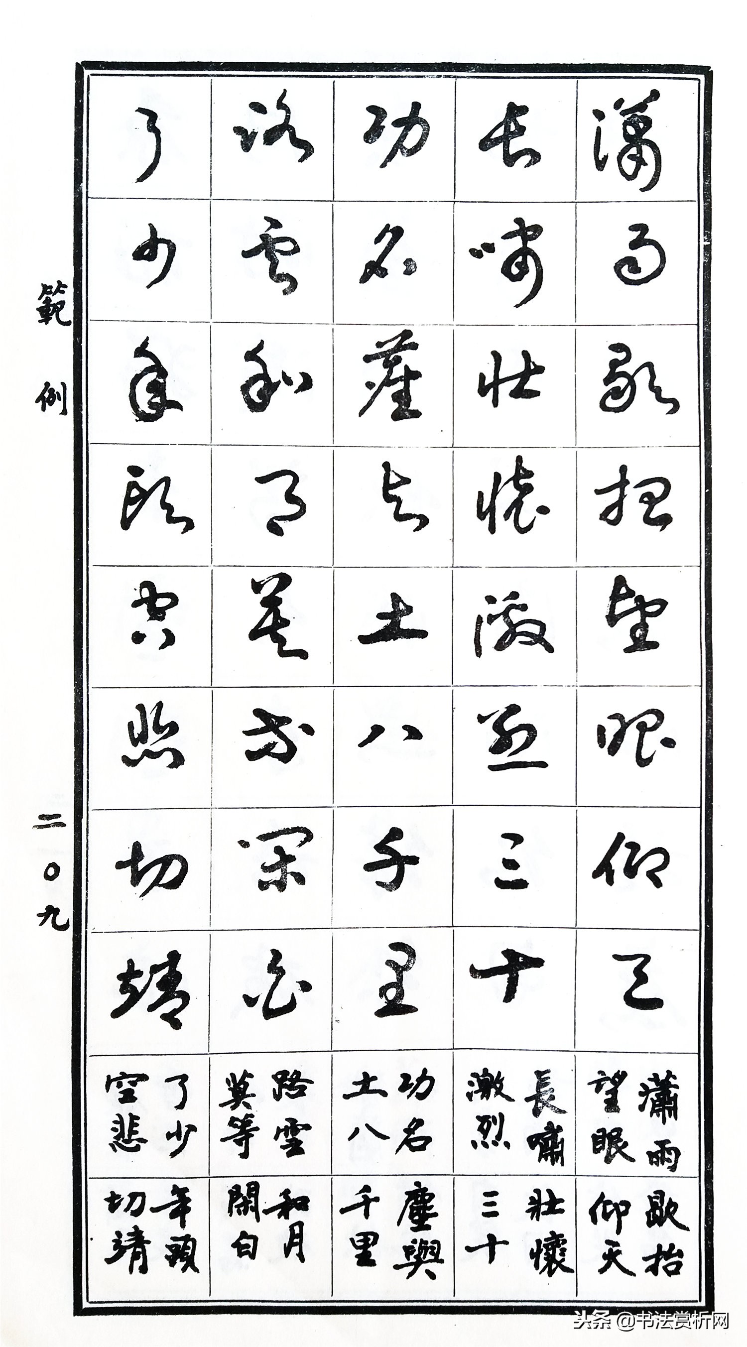 标准草书指南教学,草书常用字教程300例