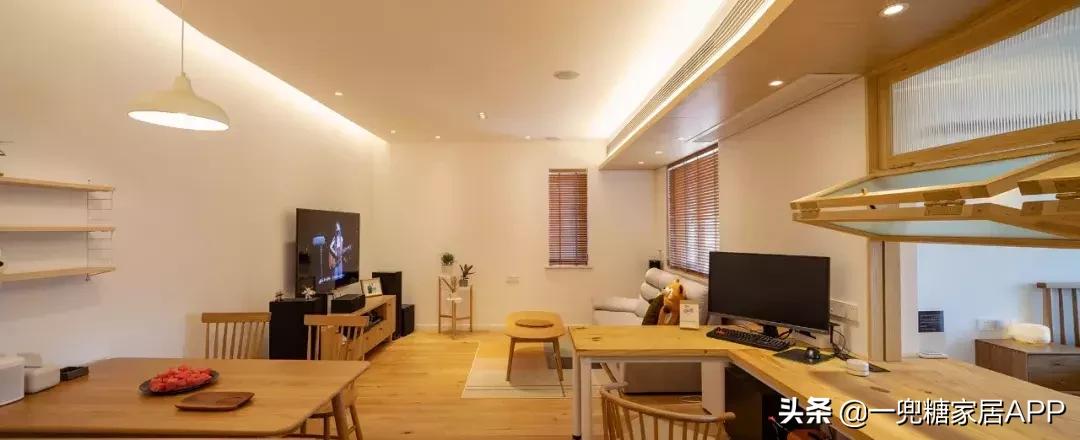 武汉77平米小户型装修,武汉77平两房现代简约