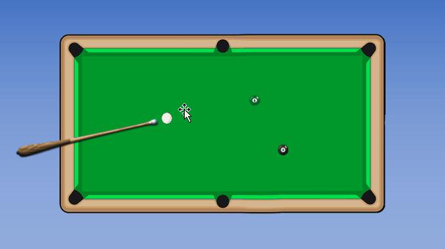 打台球ppt动画,powerpoint图片特效
