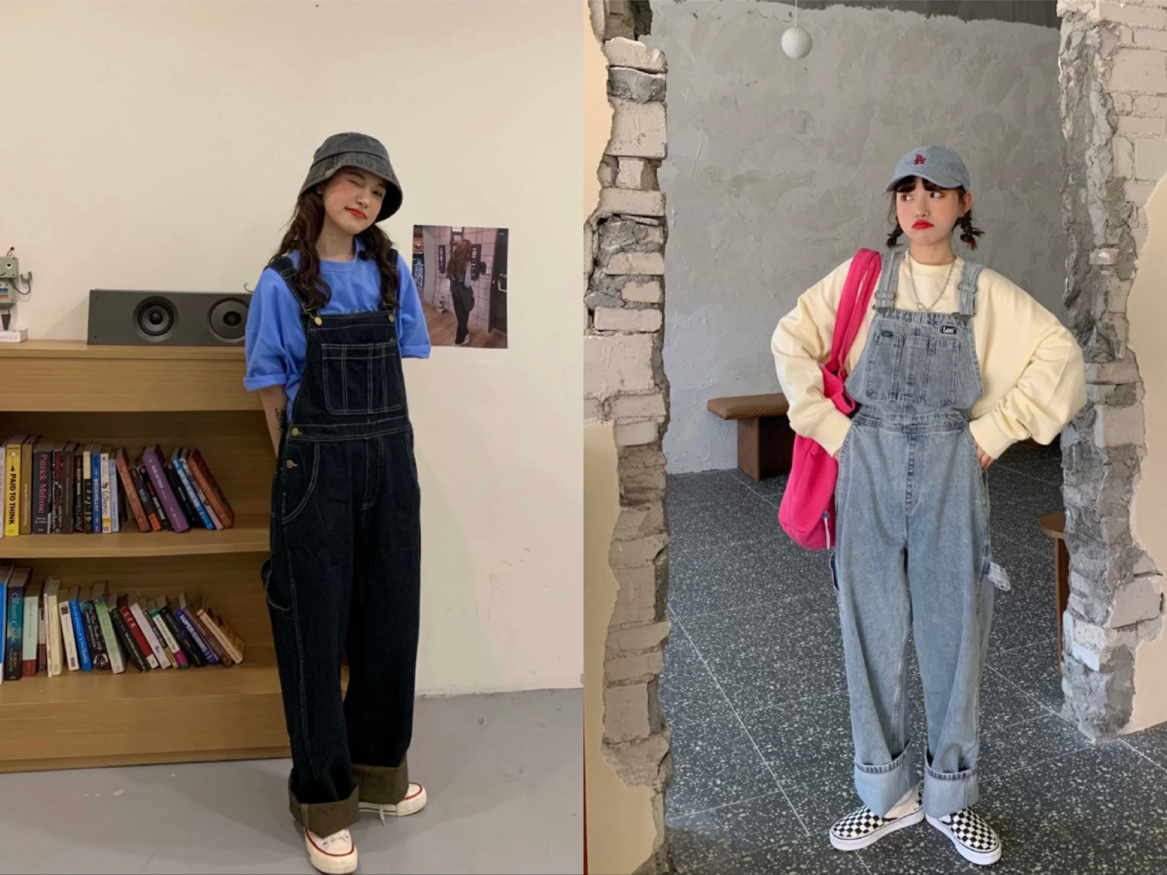 漫画女生的日常穿搭,韩风女生穿搭漫画