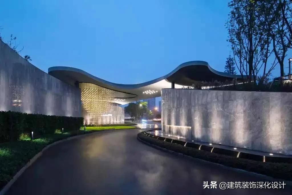 景观设计不建模光出效果图,景观大门不横跨公路效果图