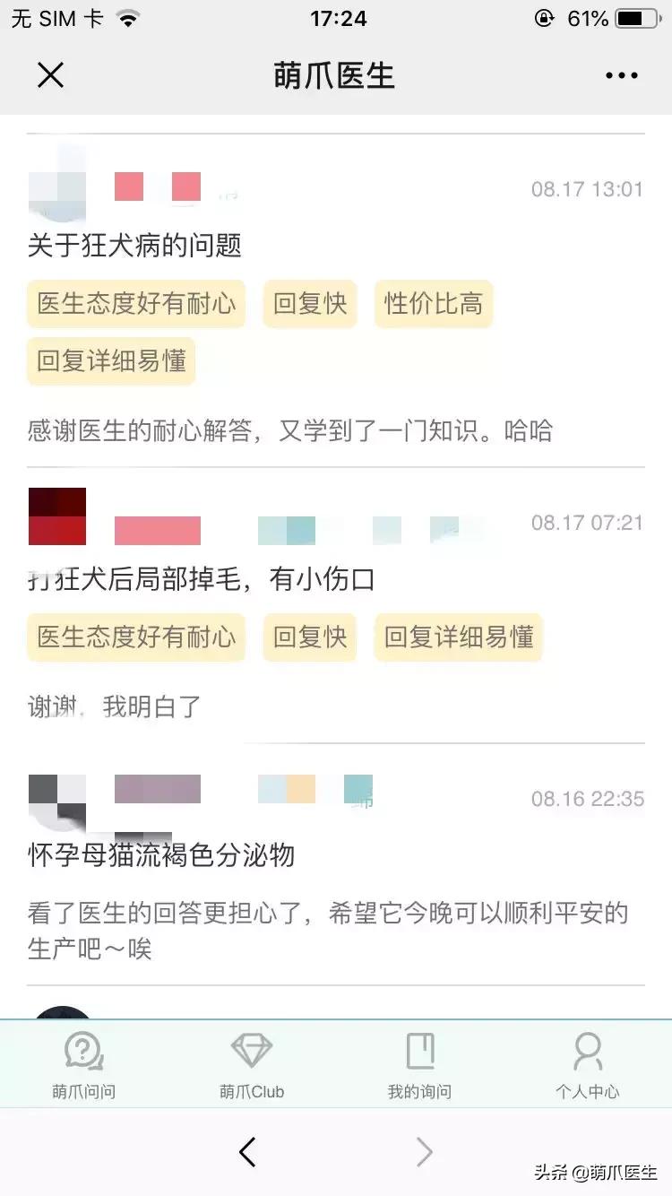 足不出户线上看诊,24小时猫病在线咨询