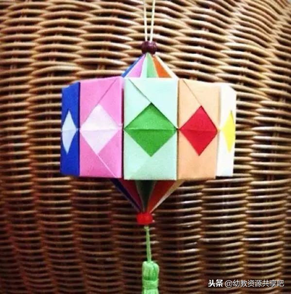 幼儿园关于春节的手工灯笼,2022春节灯笼手工制作10000种