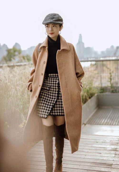 江疏影秋冬大衣搭配,江疏影的秋冬穿搭很显气质