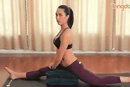 练成一字马需要多长时间,新手10秒练成无痛一字马100%成功