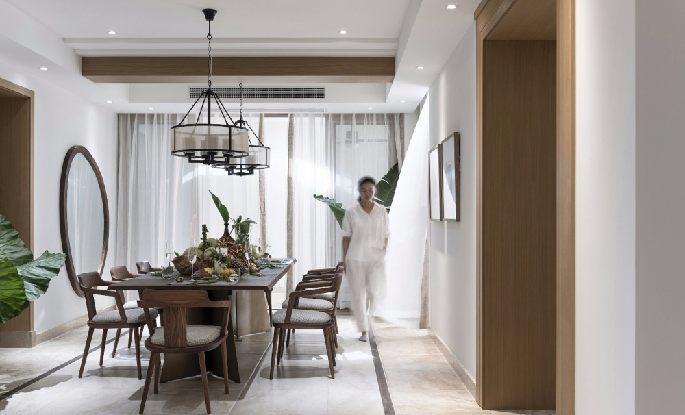 餐桌的尺寸要如何选择才合适,餐厅餐桌尺寸的选择方法图解