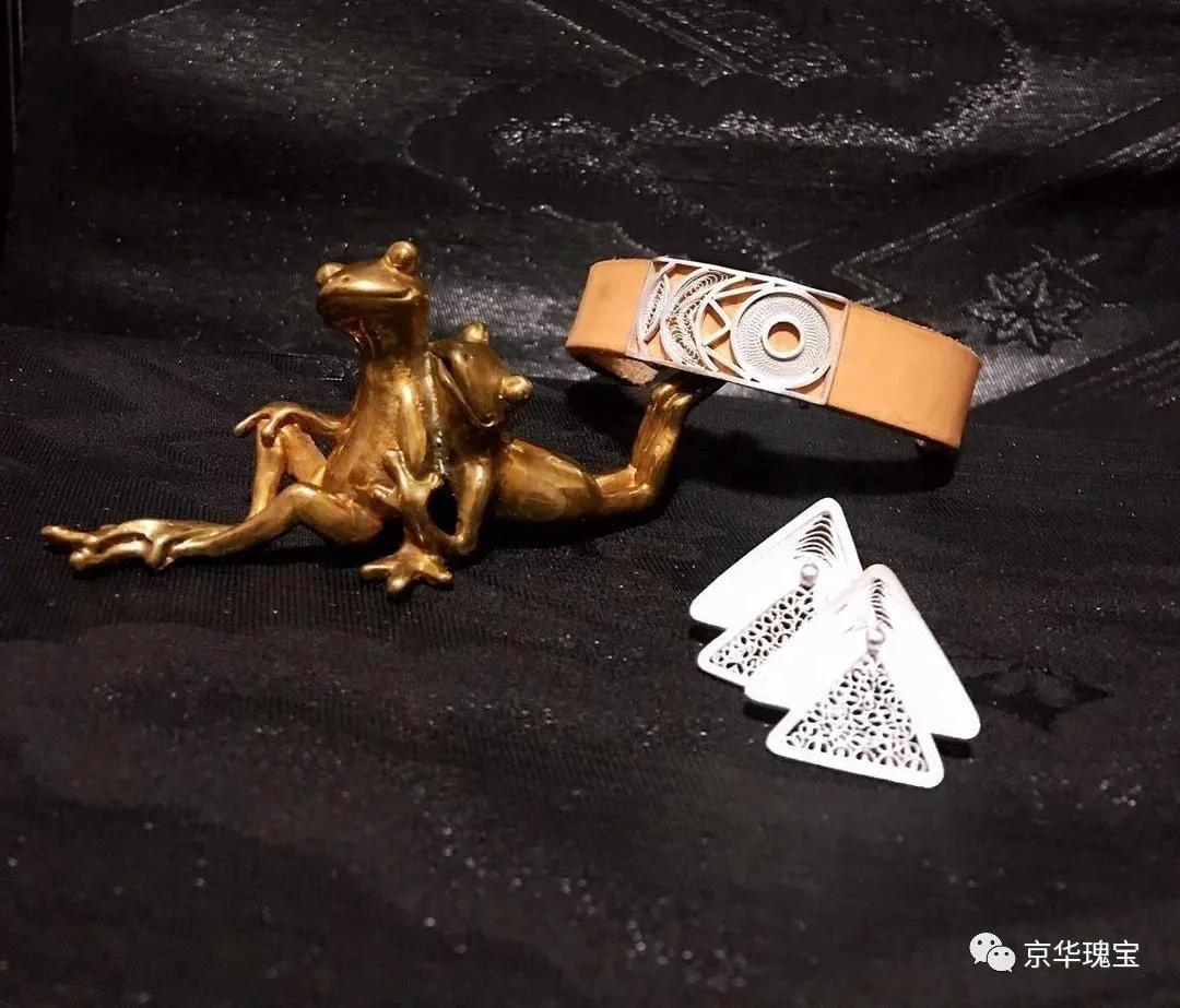 传统工艺首饰羽毛,手工金银首饰加工民间老传统工艺