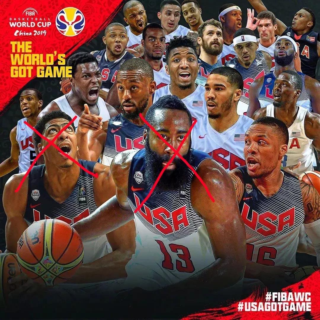 哈登有没有入选美国男篮大名单,哈登不参加全明星