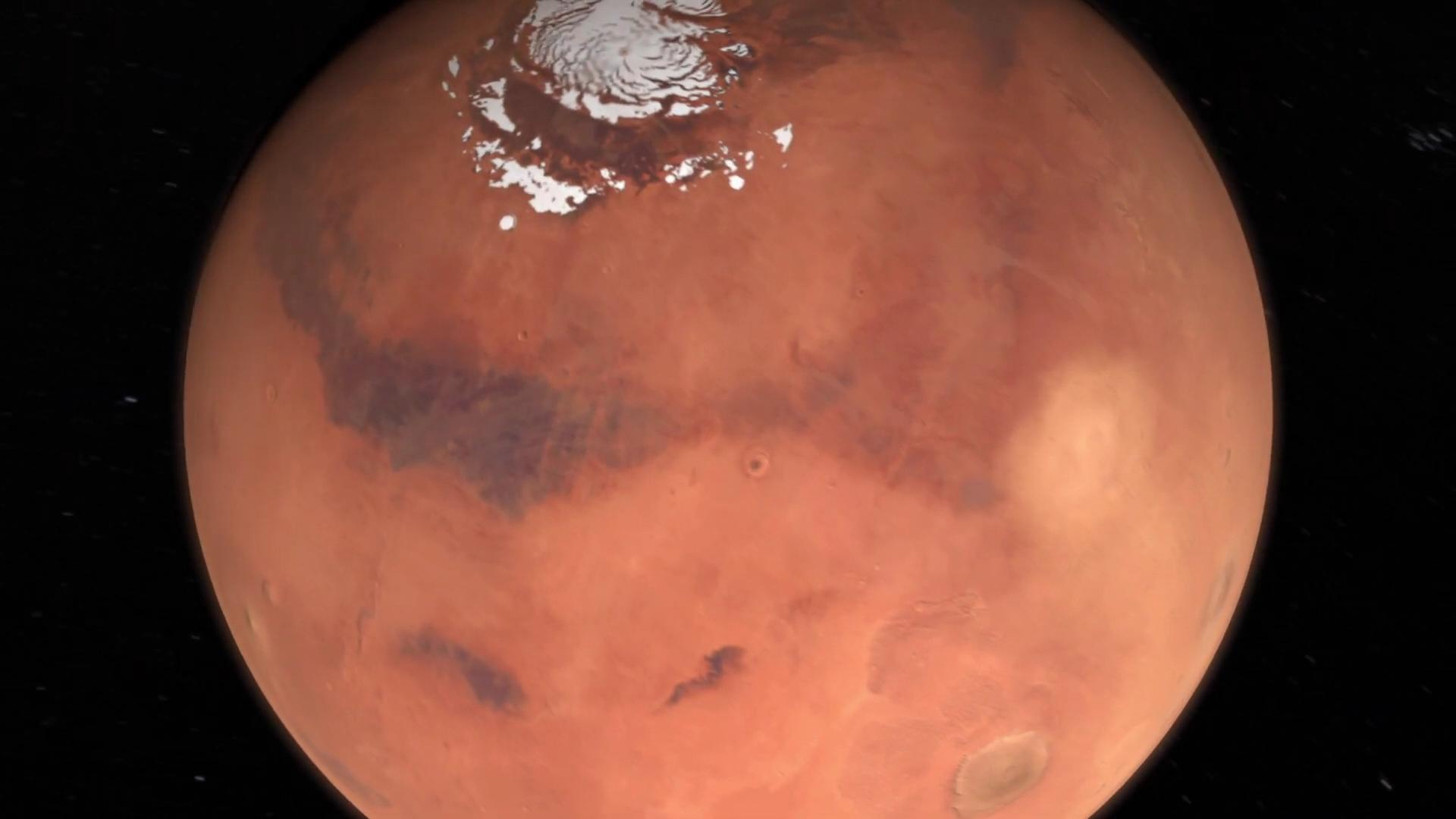 5500万公里外：中国祝融号拍摄的真实火星影像，一片荒凉