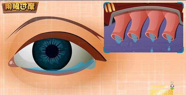 女子熬夜玩手机眼瞎的视频,女子熬夜玩手机眼瞎