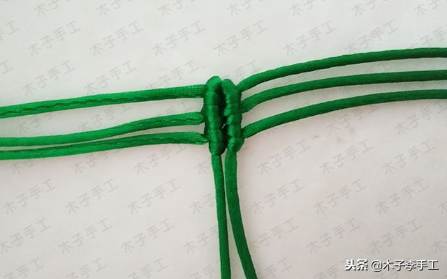 立体苹果的编织方法,小苹果的手工编法教程