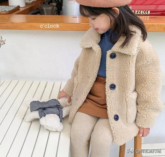 泰迪熊童装冬款外套,泰迪熊童装羊羔毛