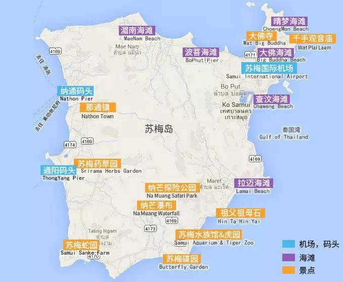 苏梅岛旅游网红打卡地,苏梅岛打卡点