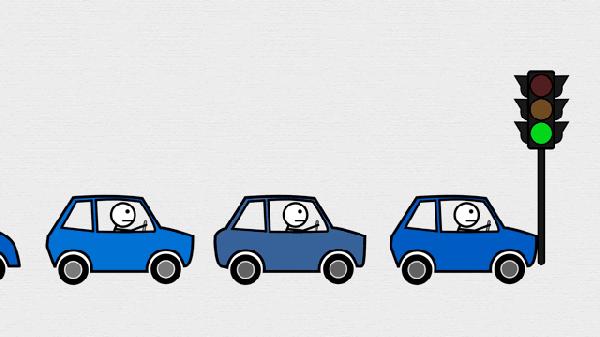 新手司机过红绿灯,新手司机红绿灯路口怎么走教程