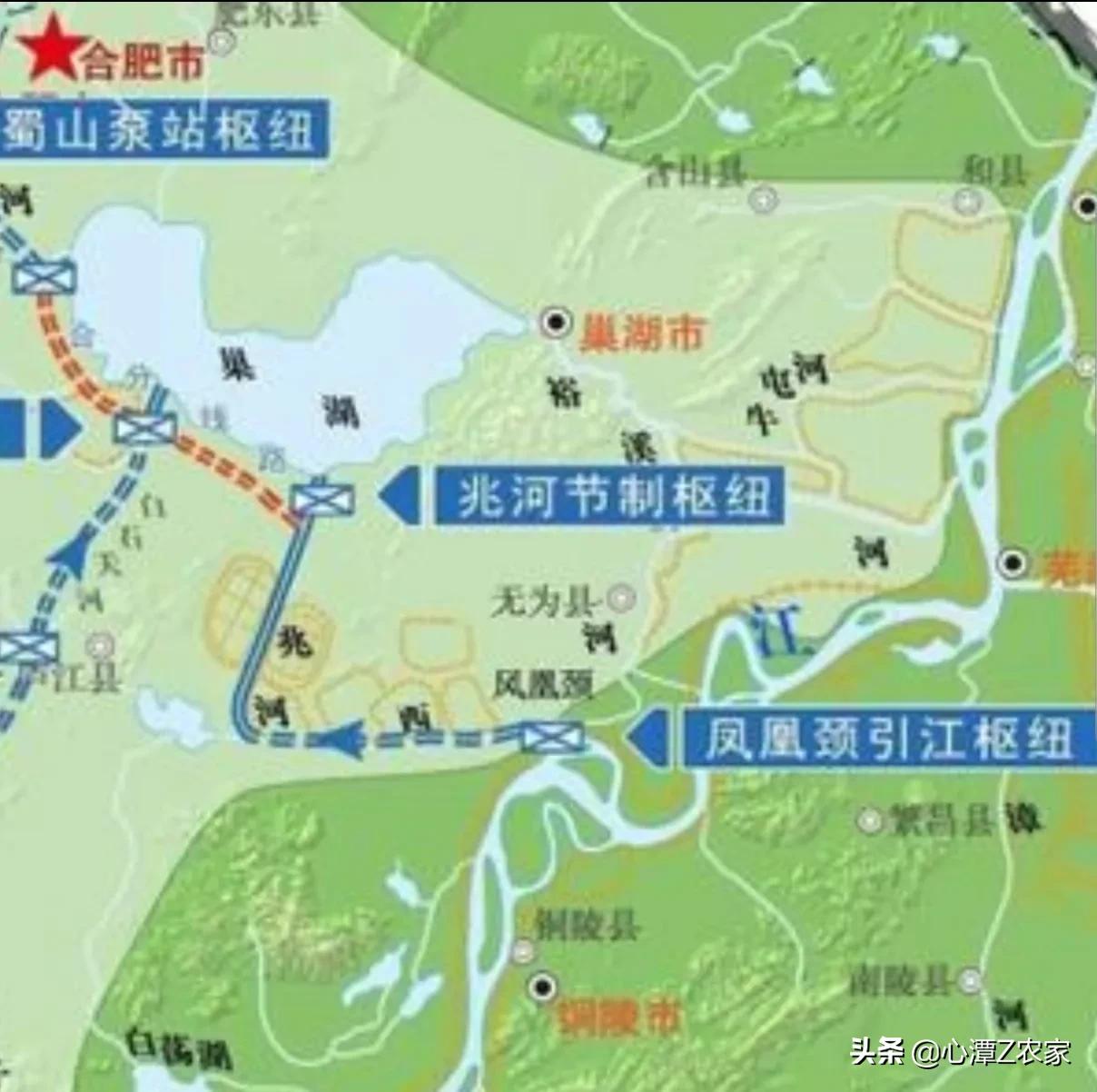 三分巢湖后，脱胎换骨的庐江