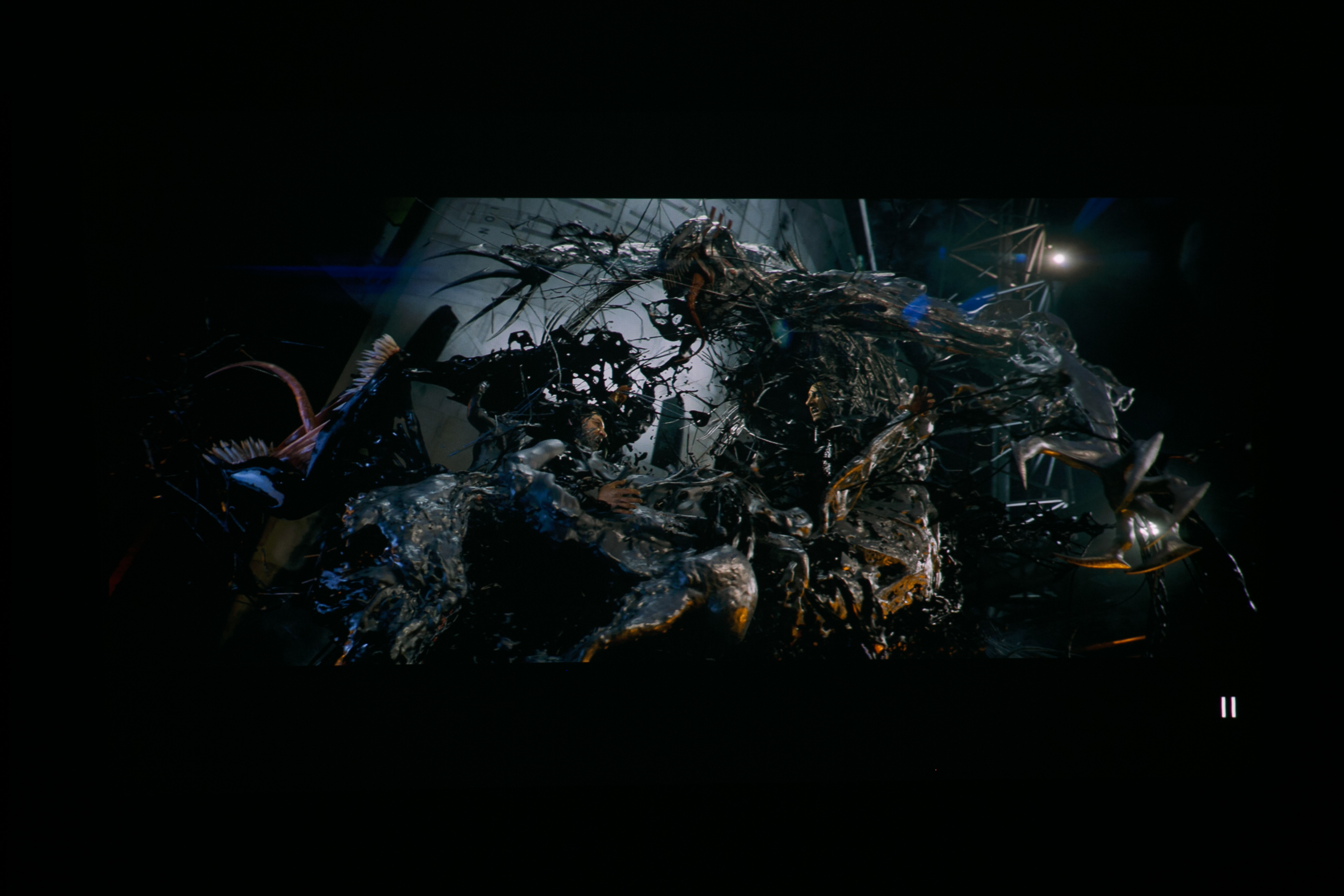 4k投影看1080p效果,全面屏对比